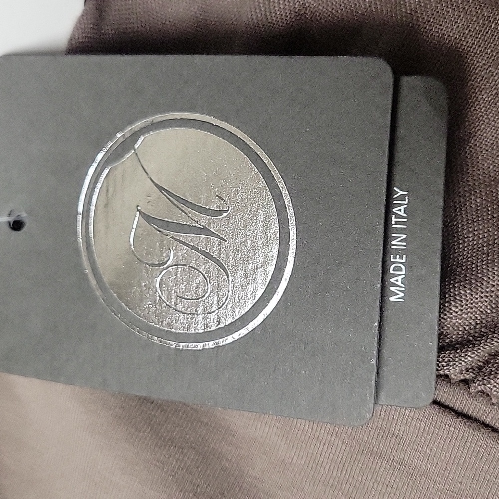 NWT M made in Italy linen pants. - Picture 8 of 10